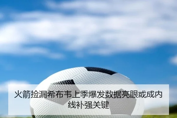 火箭捡漏希布韦上季爆发数据亮眼或成内线补强关键